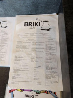 Briki Cafe menu