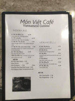 Mon Viet Cafe food