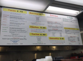 Los Takitos Taco Shop menu