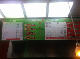 Desi Subs Grill menu