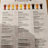 Four Peaks Brewing Co menu