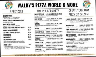 Waldy's Pizza World More food