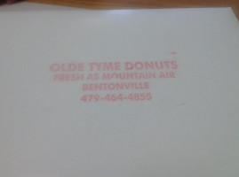 Olde Tyme Donuts food