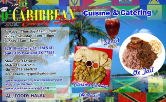 D' Caribbean Curry Spot Cuisine food