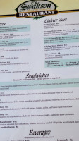 The Swanson menu
