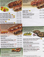 Subway menu