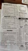 Ray's Diner And Tavern menu