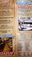 Muddy Waters Pizza Pub menu