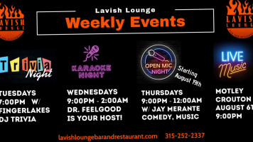 Lavish Lounge, Bar And Restaurant food
