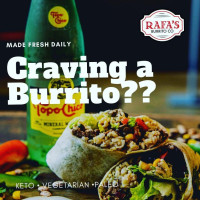 Rafa’s Burrito Co food