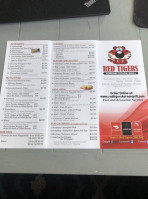 Red Tigers Asian Bbq menu
