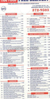 Thai Express menu