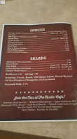 Roosevelt Rustic Cafe menu