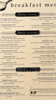Friends & Family Restaurant menu