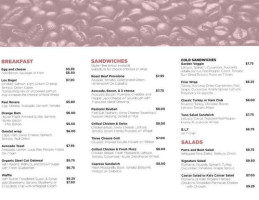 Big Greek Cafe menu