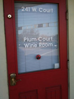 Plum Court Wine Room Events 241 Court St menu