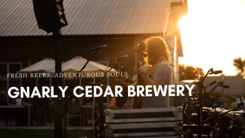 Gnarly Cedar Brewery food
