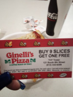 Ginellis Pizza Inc food