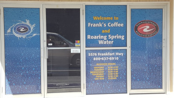 Frank's Coffee Services outside