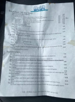 Drift Tybee Llc menu