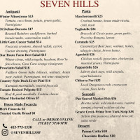 Seven Hills food