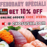 Exo Sushi food