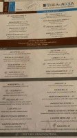 Terra Acqua menu