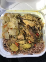 Famous Jamaican Jerk Seafood inside