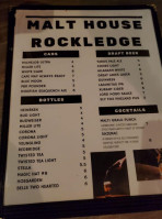 Gaul Co. Malt House Rockledge menu