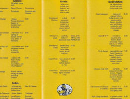 Saint B's Delivery Catering menu