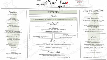 Perron's Sul Lago menu