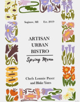Artisan Urban Bistro menu
