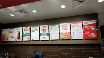 Krispy Kreme menu