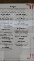 Burgerlicious menu