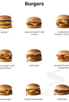 Mcdonald's food