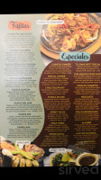 Texcoco Mex-grill menu