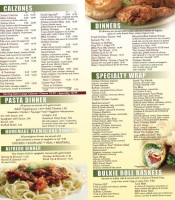 Corner Grill Rockland menu