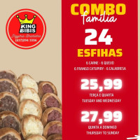 King Bibis Padaria Pizza Esfirraria food