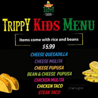 Trippy Tacos menu