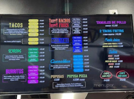 Trippy Tacos menu