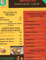 Los Dos Laredos menu