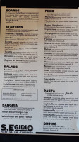 S.egidio Pizze Salumi Espresso menu