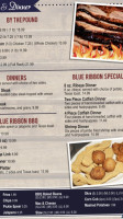 Blue Ribbon Bbq Diner menu