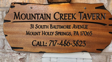 Mountain Creek Tavern food