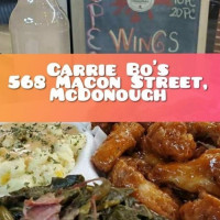Carrie-bo's Soul Fusion Bistro food