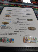 Kantuta's menu