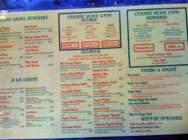 El Mexicano menu