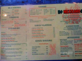 El Mexicano menu