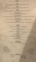 Garden Grill Steakhouse menu