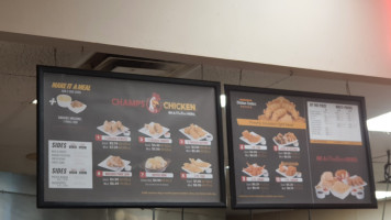 Champs Chicken inside